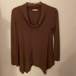 Brown Altar’d state Turtleneck Blouse